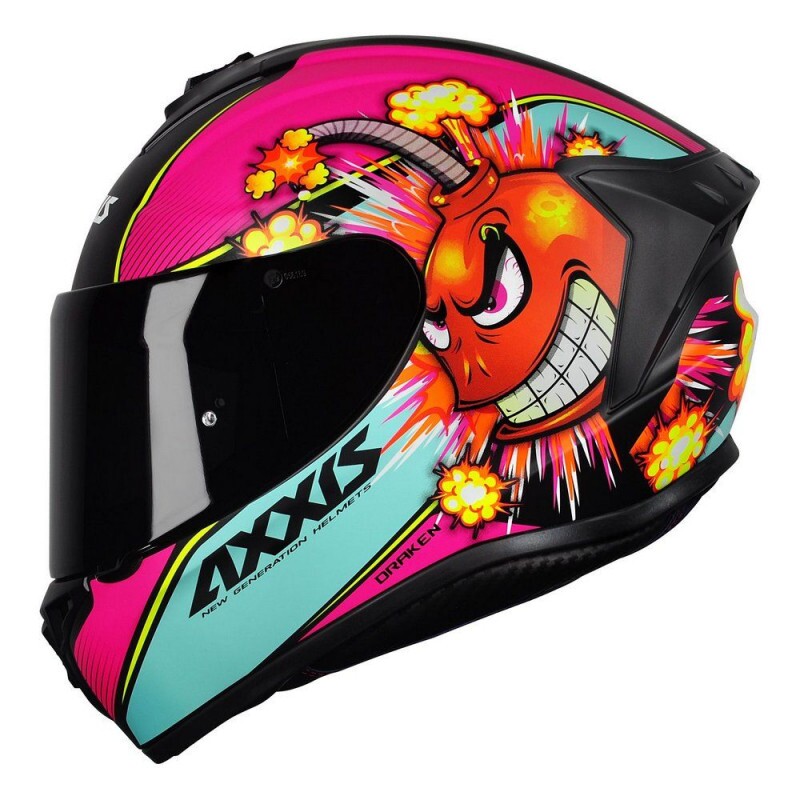 Capacete Axxis Draken Bomb Rosa