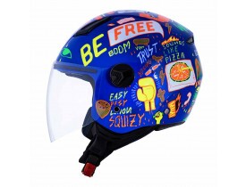 Capacete NoRisk Orion Free Azul