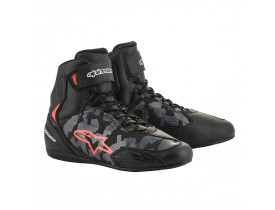 Tênis Alpinestars Faster 3 Preto Cinza e Vermelho