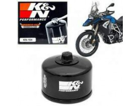 Filtro de Oleo K&N Bmw R1200GS ATÉ 12 (REFR AR), R1200GS ADV ATÉ 13 (REFR AR), R1200R 07-14, R1200RS