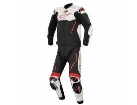 Macacão Alpinestars Atem 2 Peça Preto/Branco/Vermelho 