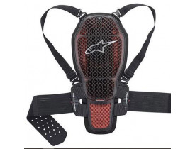 Protetor Alpinestars Nucleon KR|Cell Transparente Smoke Vermelho / Preto