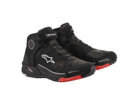 Bota Alpinestars CRX Drystar Preto/Camo/Vermelho