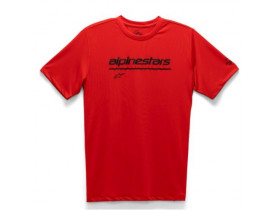 Camiseta Alpinestars Tech Line Up Vermelha