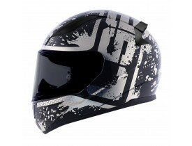 Capacete LS2 FF353 Spy Preto/Prata