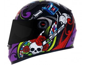 Capacete LS2 FF358 Pigment Violet