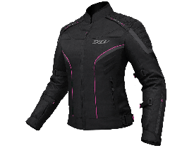 Jaqueta X11 Iron 2 Feminina Preto e Rosa