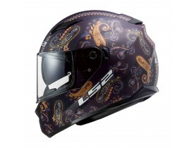 Capacete LS2 FF320 Stream Pasly Matte Violet