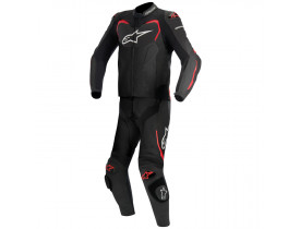 Macacão Alpinestars GP Pro Suit 2 Peça Preto / Vermelho 