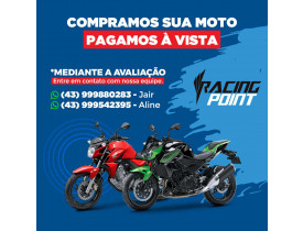 COMPRAMOS A SUA MOTO E PAGAMOS À VISTA!!!! (SUJEITO A AVALIÇÃO)