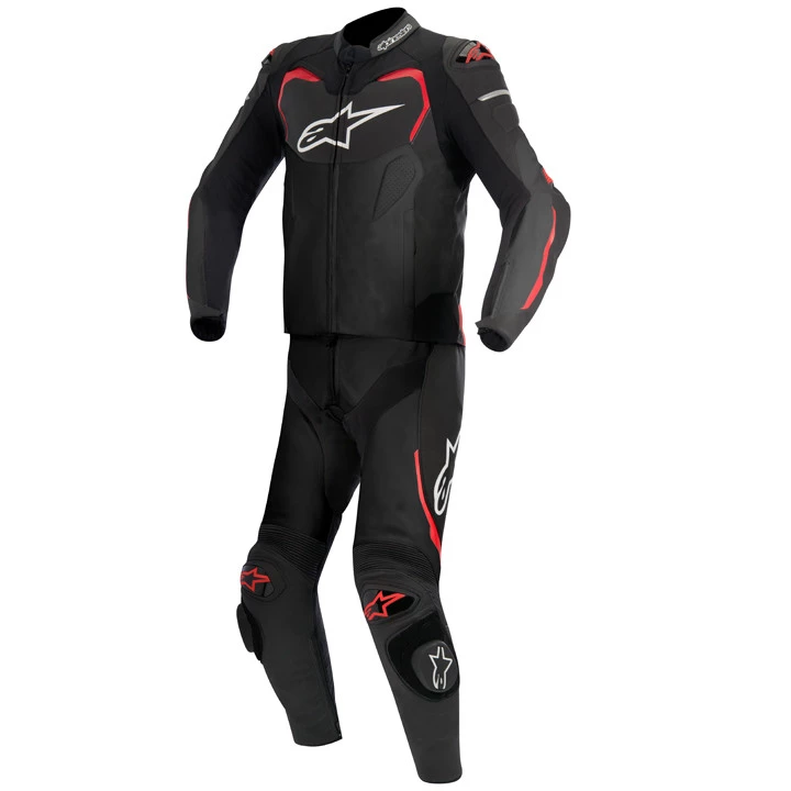 Macacão Alpinestars Gp plus V4 Sprint 1PÇ Vermelho Fluo Vermelho