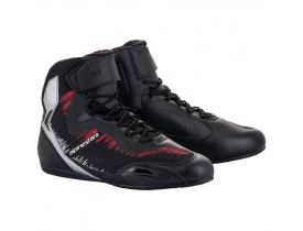 Tênis Alpinestars Faster 3 Rideknit Preto/Prata/Vermelho