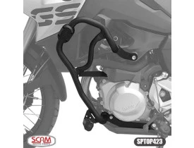 Protetor Motor Carenagem Scam Bmw F750GS Com Pedal