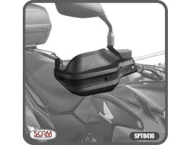 Protetor de Mão Scam Honda XRE300 16-
