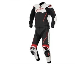 Macacão Alpinestars Atem 2 Peça Preto/Branco/Vermelho 