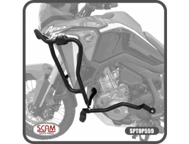 Protetor Motor com Pedal Scam Honda Africa Twin