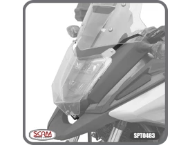 Protetor Farol Policarbonato Scam Honda NC750X