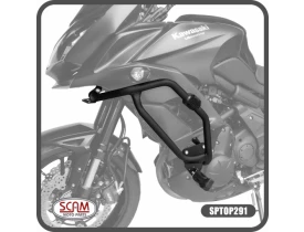 Protetor Scam de Motor Carenagem C/Pedal Versys 650 15+