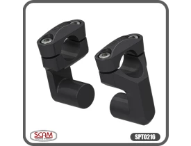 Riser Movel Adaptador Scam Guidão 28 Preto