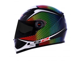 Capacete LS2 FF358 Wardots Rainbow