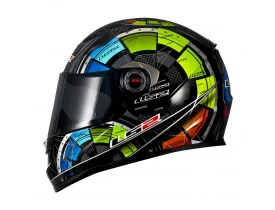 Capacete LS2 FF358 Tech Black 
