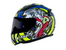 Capacete LS2 FF353 Alex Barros Replica Azul