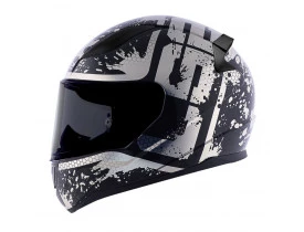 Capacete LS2 FF353 Spy Preto/Prata