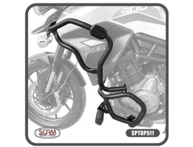 Protetor Scam de Motor C/Pedal Tiger 900 2020