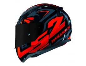 Capacete LS2 Rapid FF353 Tagline Orange