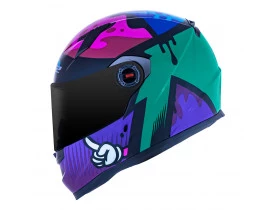 Capacete LS2 FF358 Masterpiece Turquoise