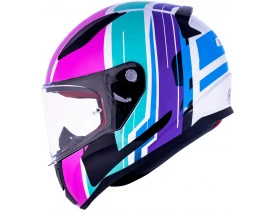 Capacete LS2 FF353 Flag Neon