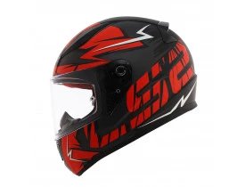 Capacete LS2 FF353 Cromo Matte Black/Red