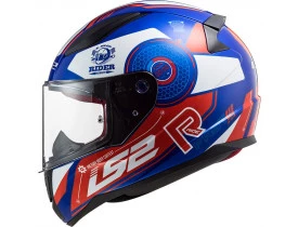 Capacete LS2 FF353 Stratus Blue/Red/White