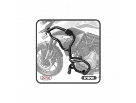 Protetor Scam de Motor Carenagem C/Pedal Tiger 900 2020